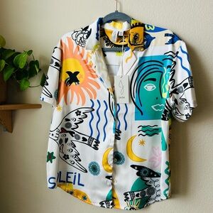 Joie Pattern Button Up
